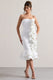 Concept | Cream Bandeau Ruffle Midi Dress - Club L London - USA