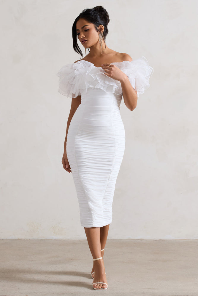 ワンピース CHLOE Woman Dress White C24SJR01185 101 w421.jpg