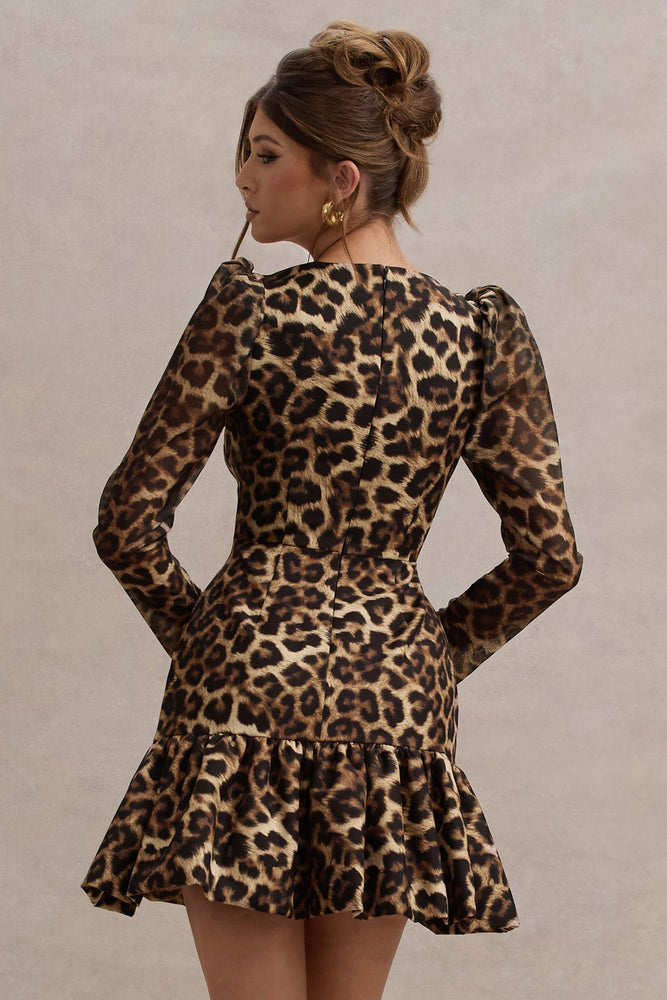 Size fashion 20 leopard print dress