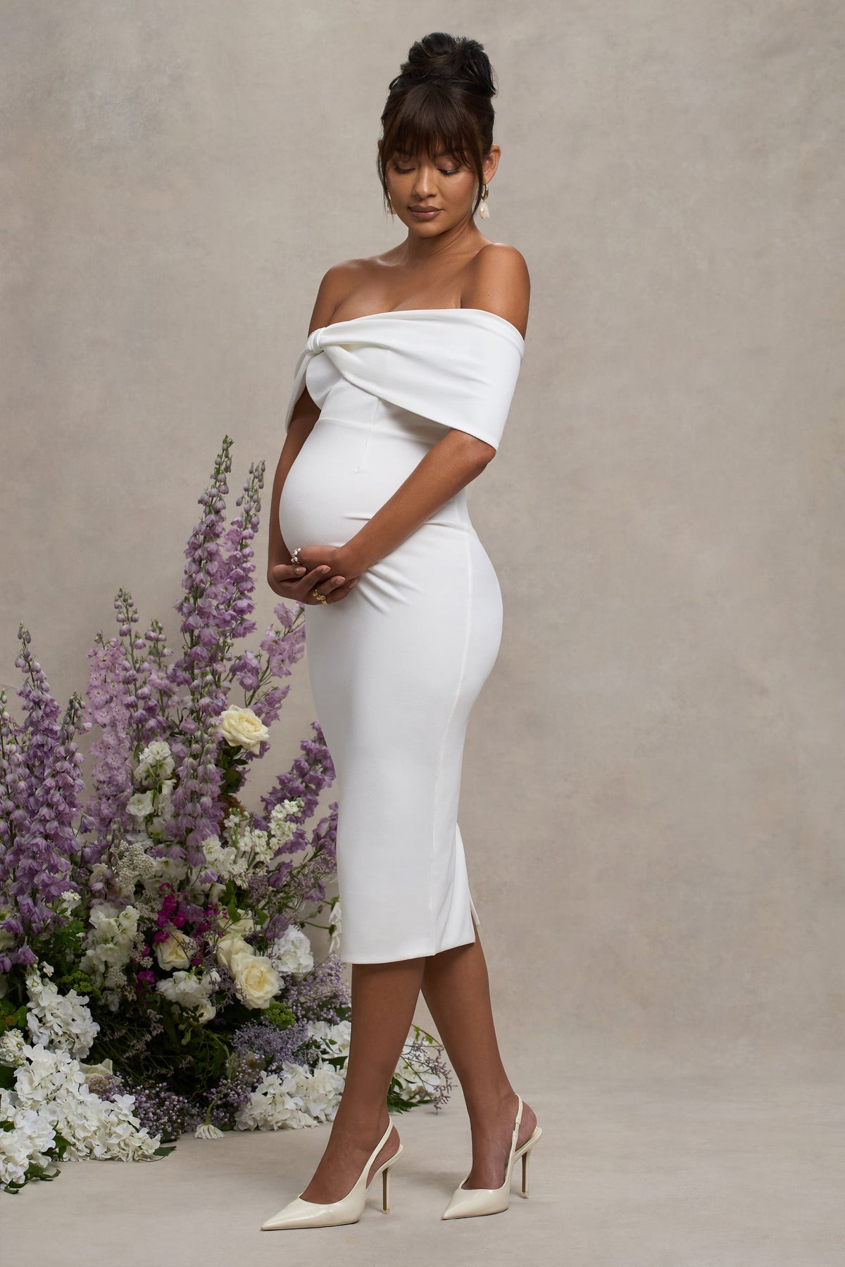 WB_HR_CL129226005-Alyssa-WhiteBardotBowMaternityMidiDresswithRuching16