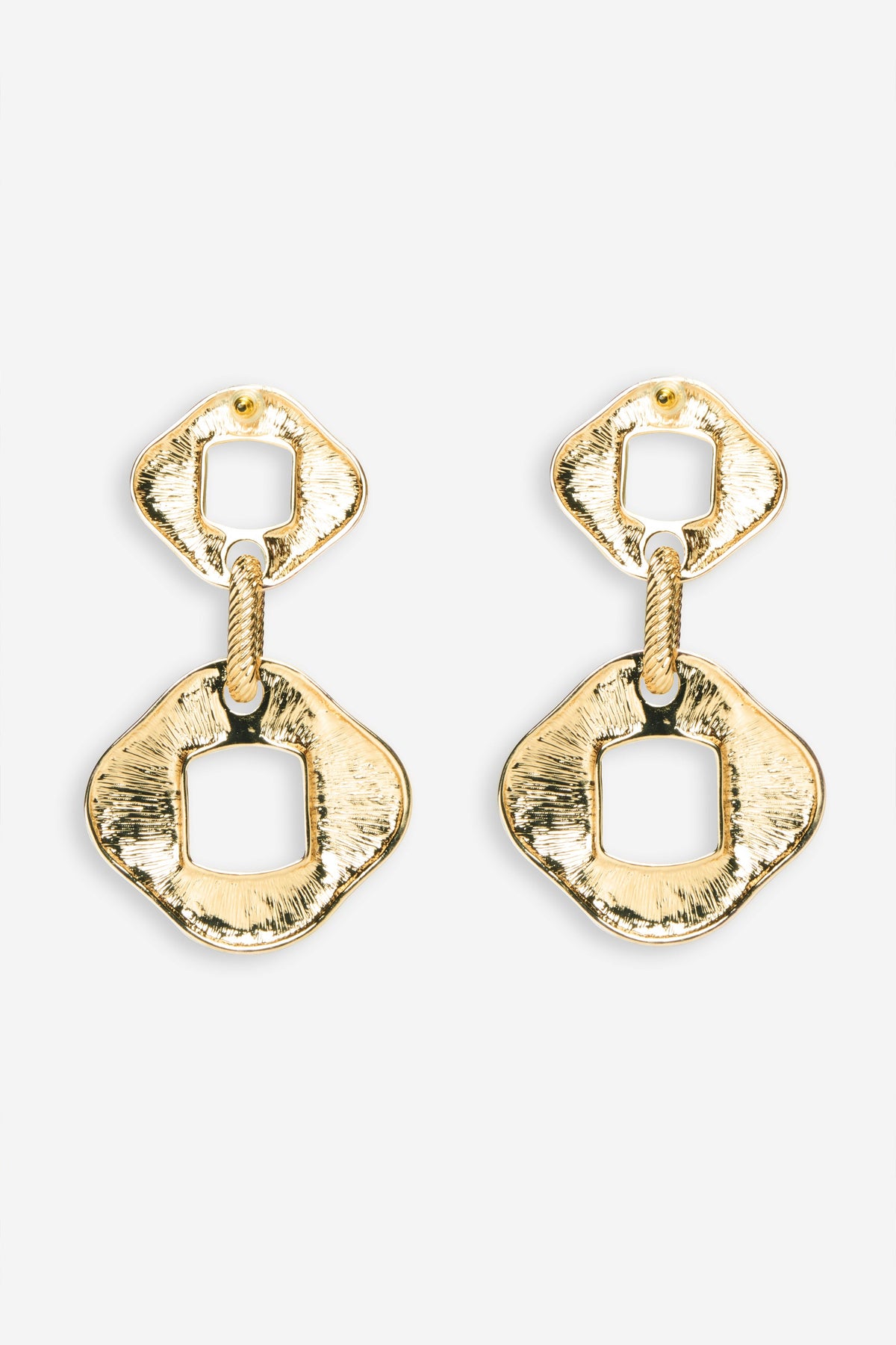 Orla | Gold Chain Drop Earrings