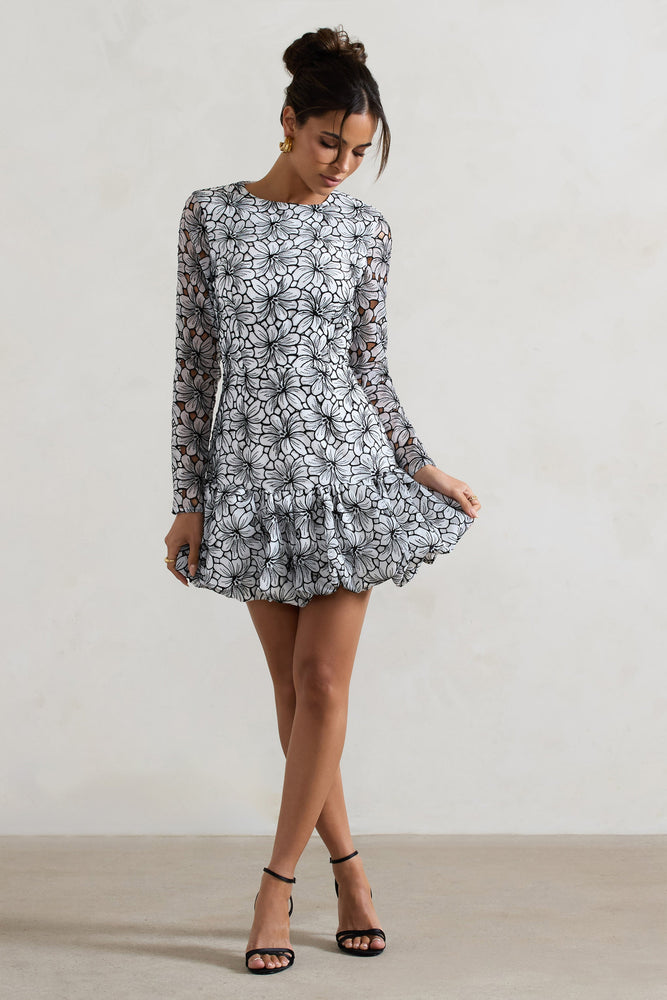 Cali White Lace Ruffle Dress – 12th Tribe