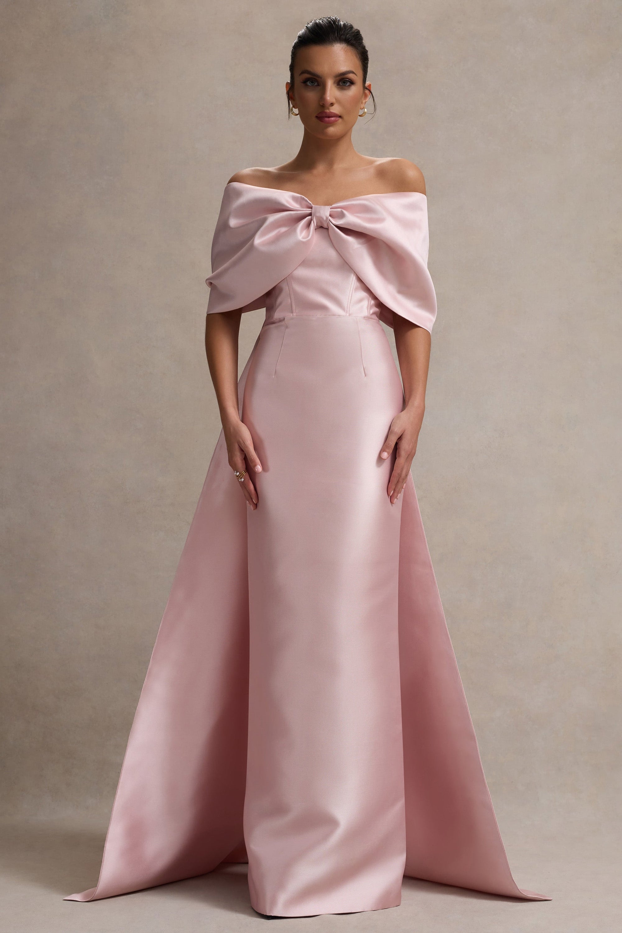 WB_HR_CL134831008-WantingMorePinkSatinCapeMaxiDressWithOversizedBow0