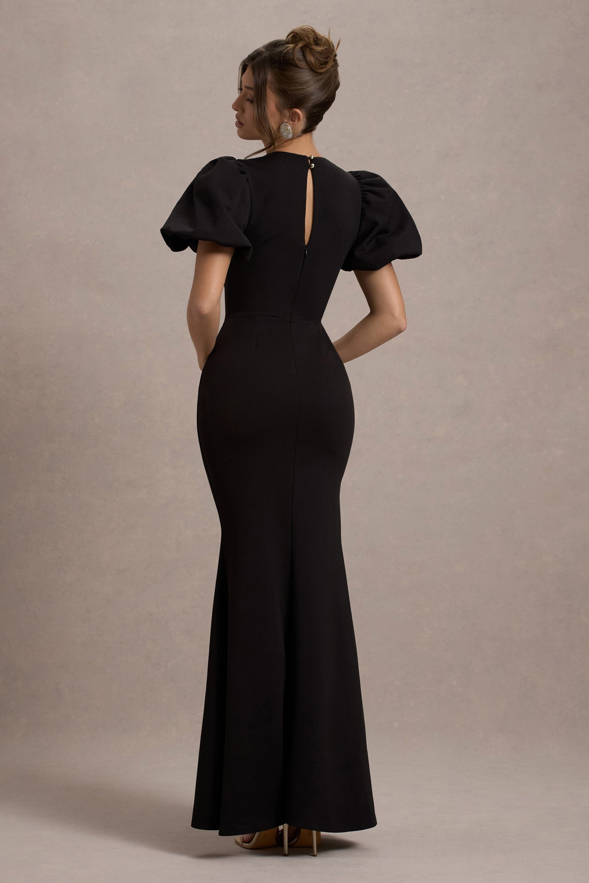 puff long sleeve dress Amazon.com: UMLXYER Puffy Sleeve Prom Dresses for Women Long Satin A-Line Pleated Formal Evening Party Gowns with Slit Aqua 0 : Clothing, Shoes & Jewelry