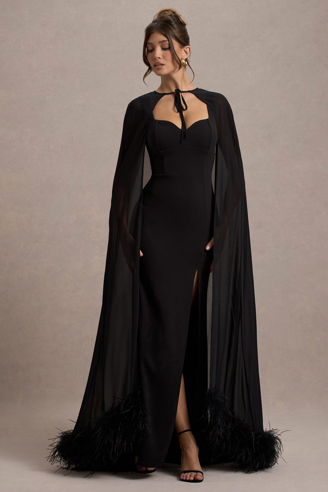 野*村様 laubeblanc Narrow line Cape Dress Narrow line Cape Dress – L'AUBE BLANC