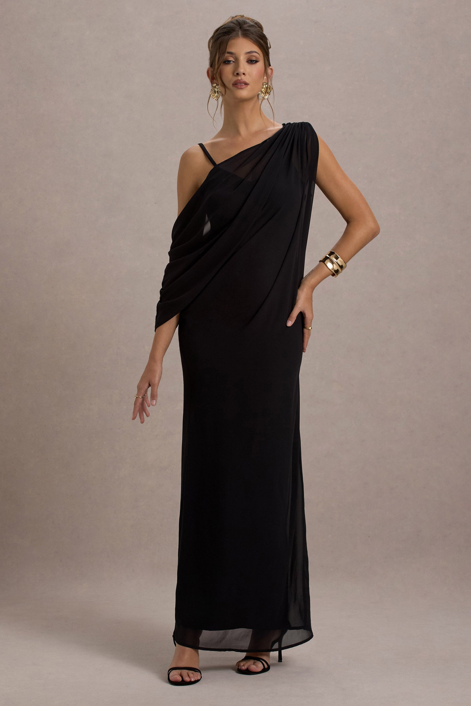black strappy maxi dress Women's Black Strappy Backless Sleeveless Maxi Dress
