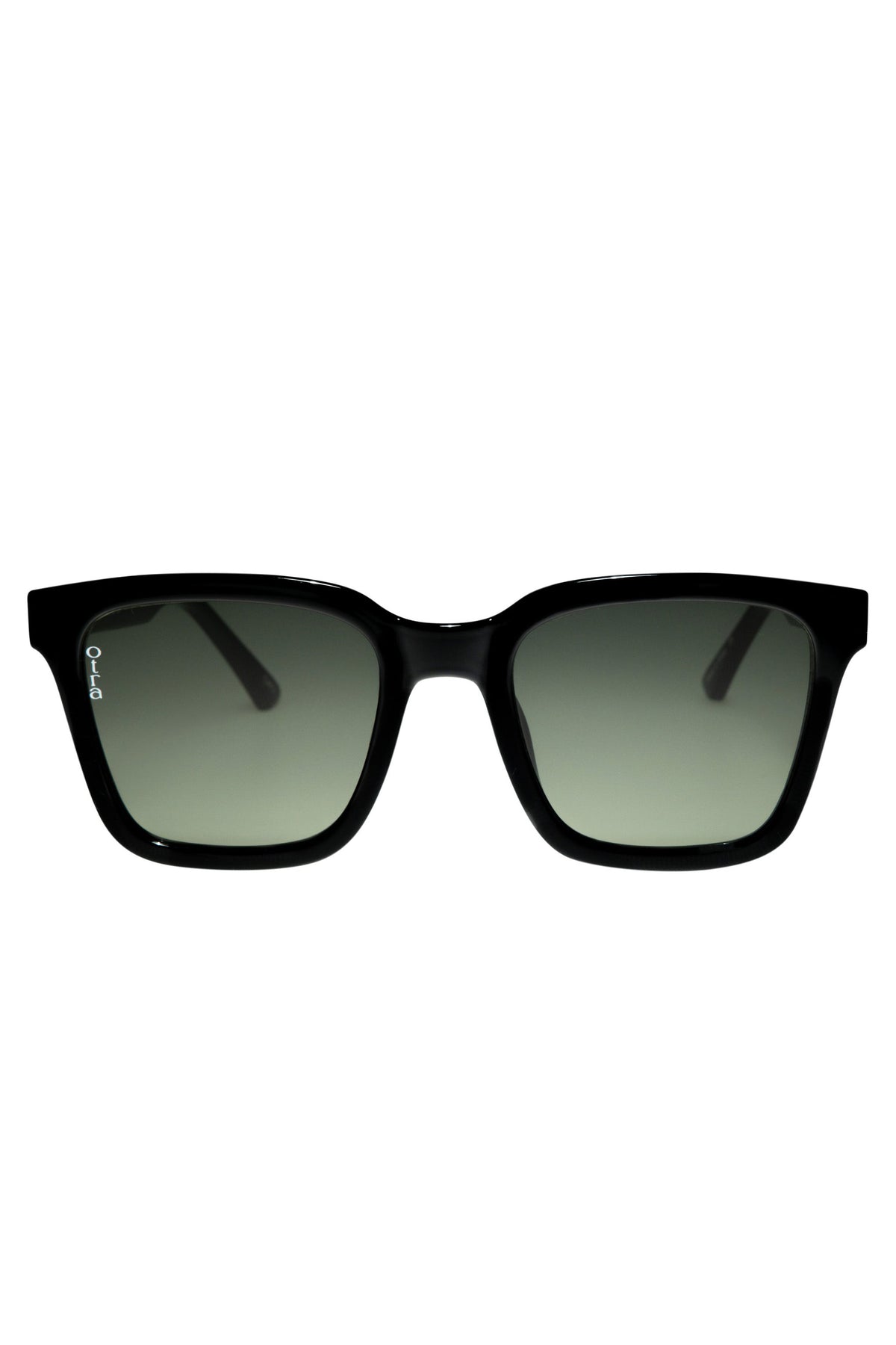 Fyn | Otra Black Oversized Classic Square Sunglasses