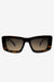 Marsha | Otra Tortoiseshell Thick Cat Eye Brown Tinted Sunglasses