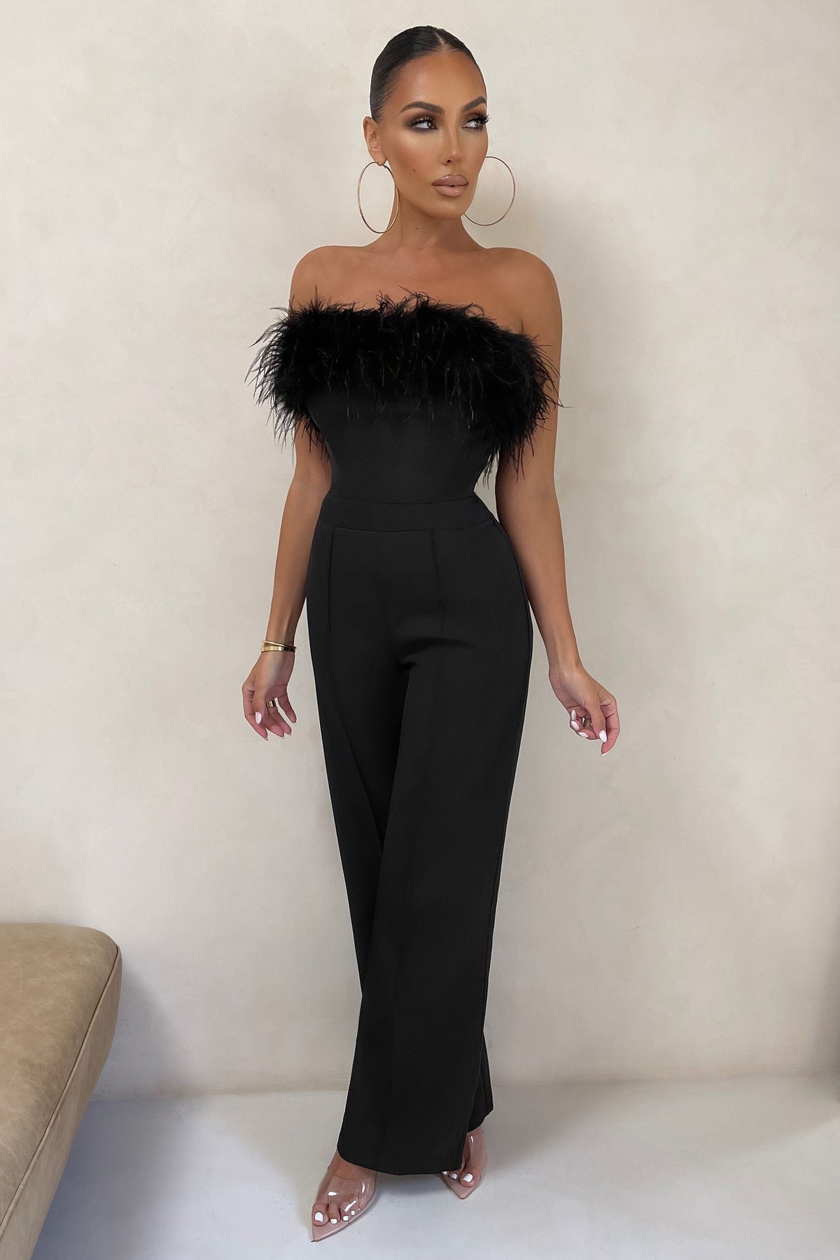 Cool And Classy Black Jumpsuit