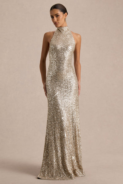gold sequin tube dress US 4 / champagne Mini Dresses amazon holiday dress This site-nav-evening Size:5xl