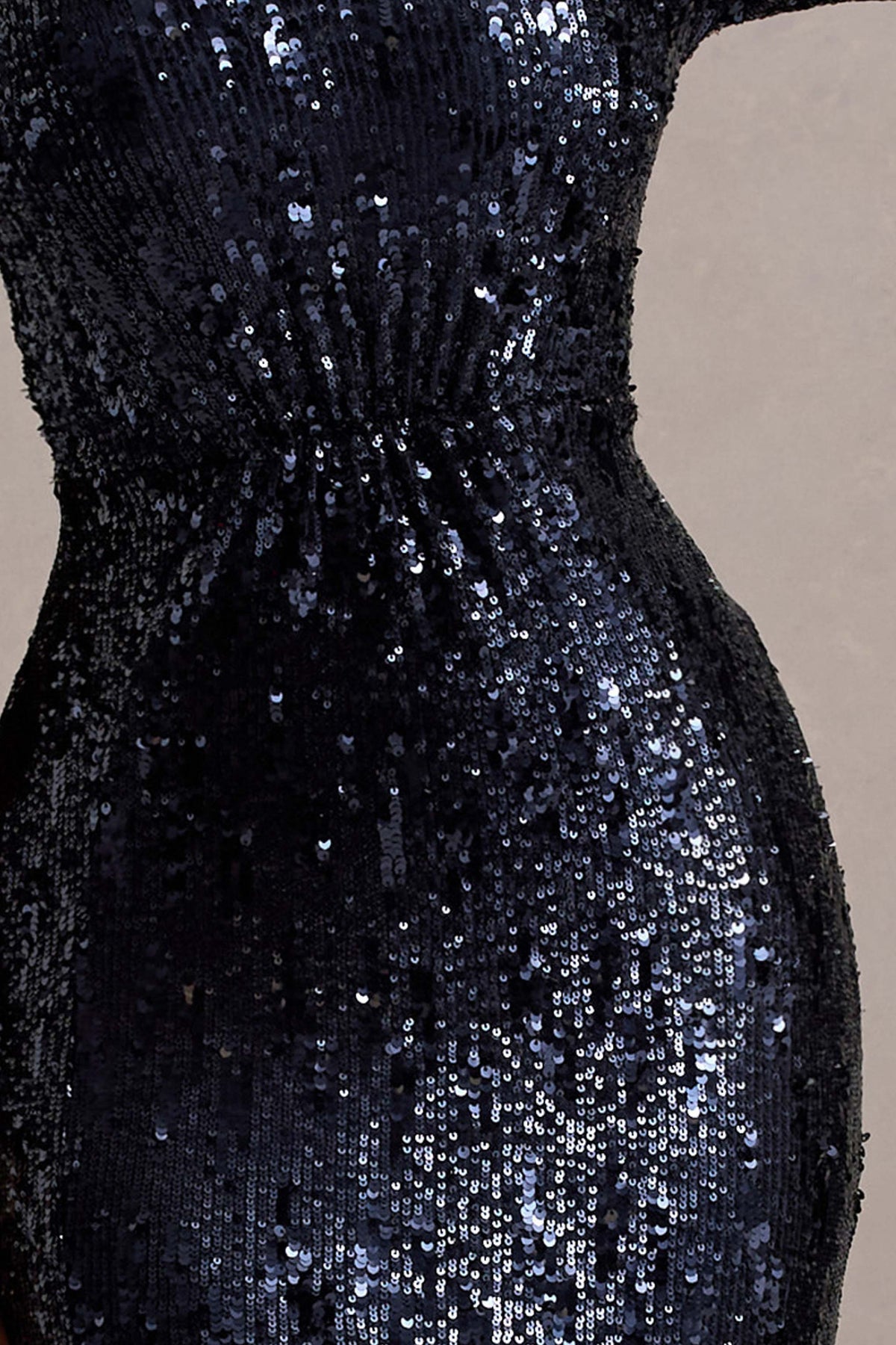 Ensley Navy Sequin Sweetheart Long-Sleeve Maxi Dress Club L London - USA Ensley Navy Sequin Sweetheart Long-Sleeve Maxi Dress Club L London - USA