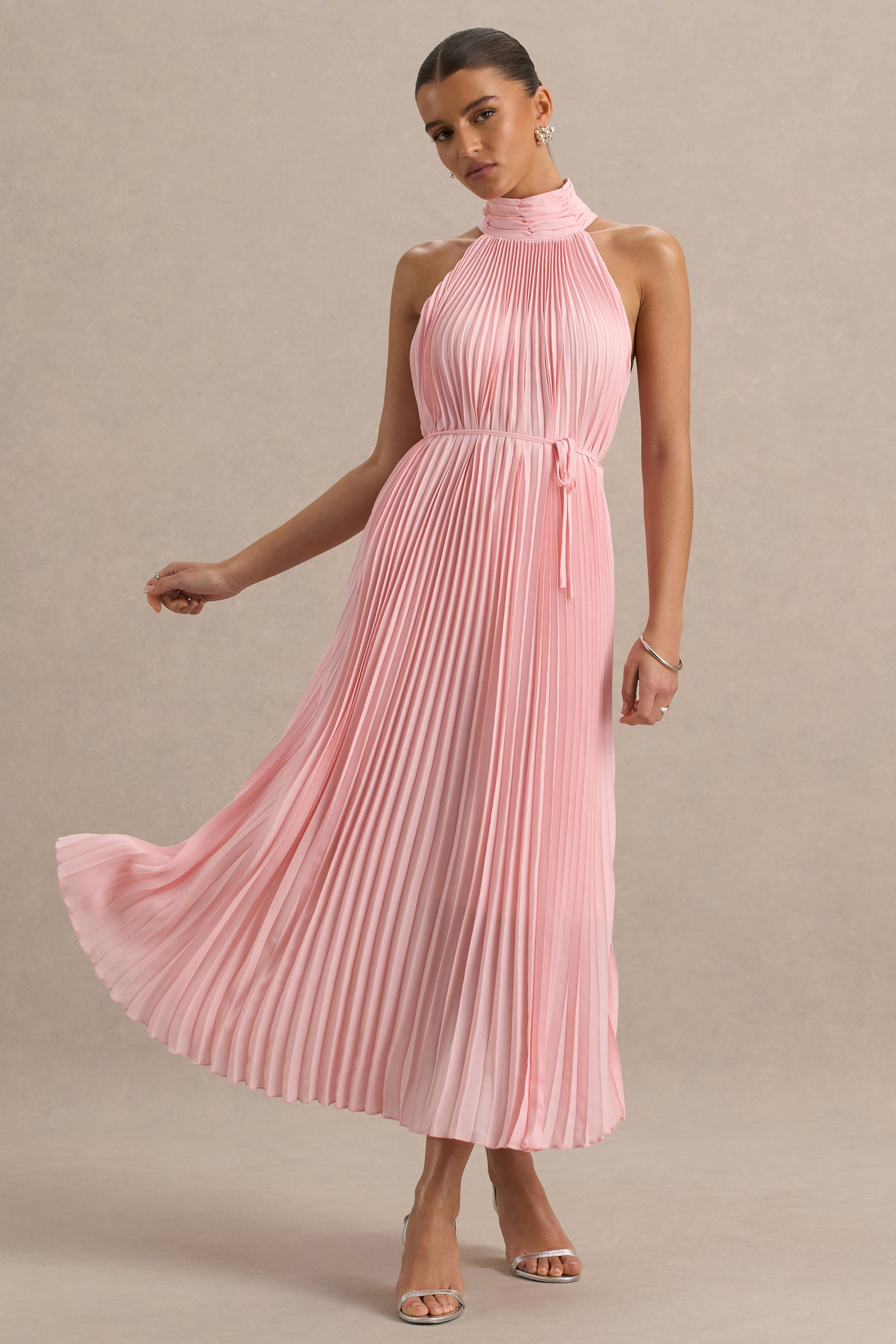 midi pink party dresses for women Soft Pink Corset Midi Dress Sweetheart Neck Straps A-line Birthday Party Dress For Women 2026