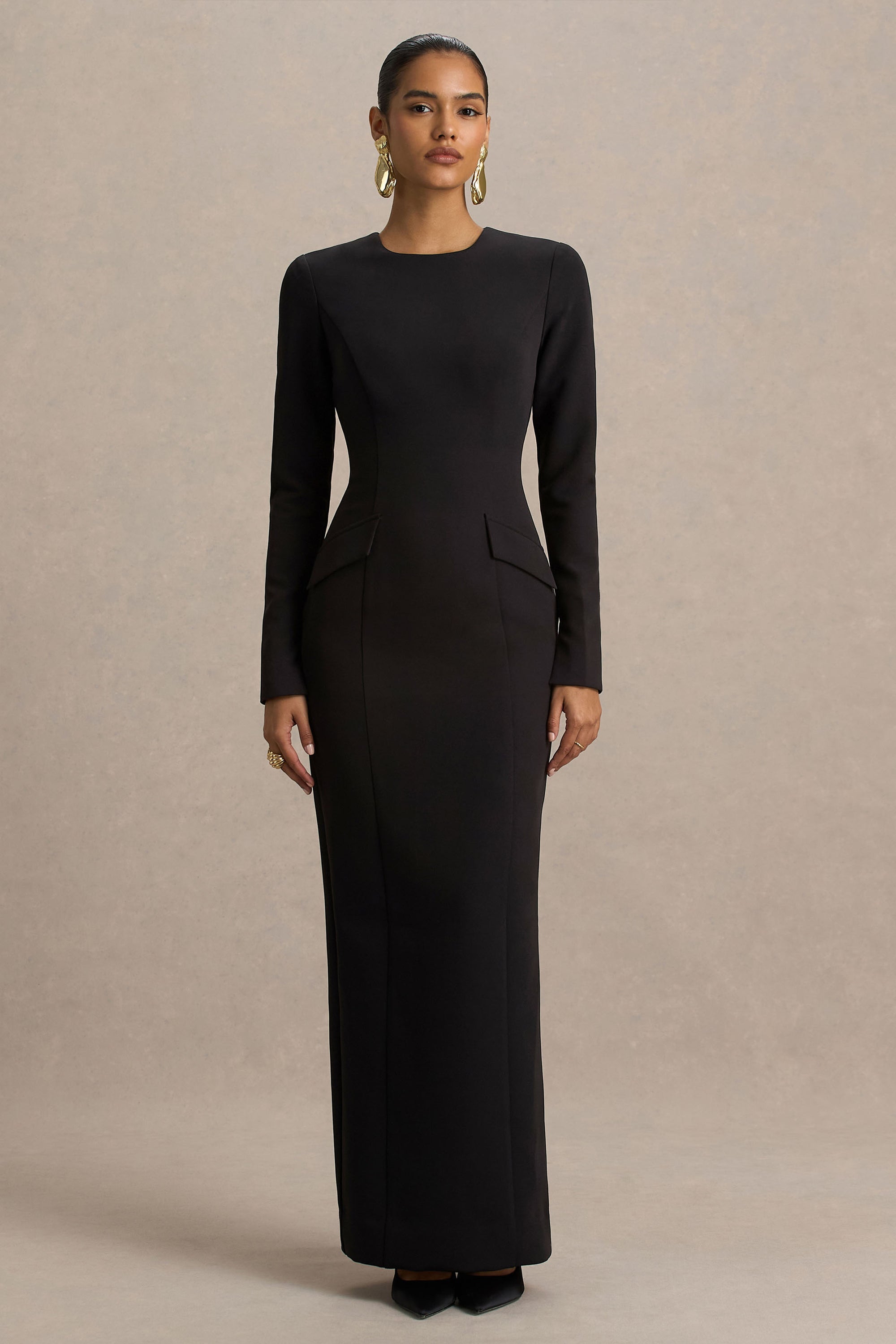 club l london black dress US 2 / BLACK