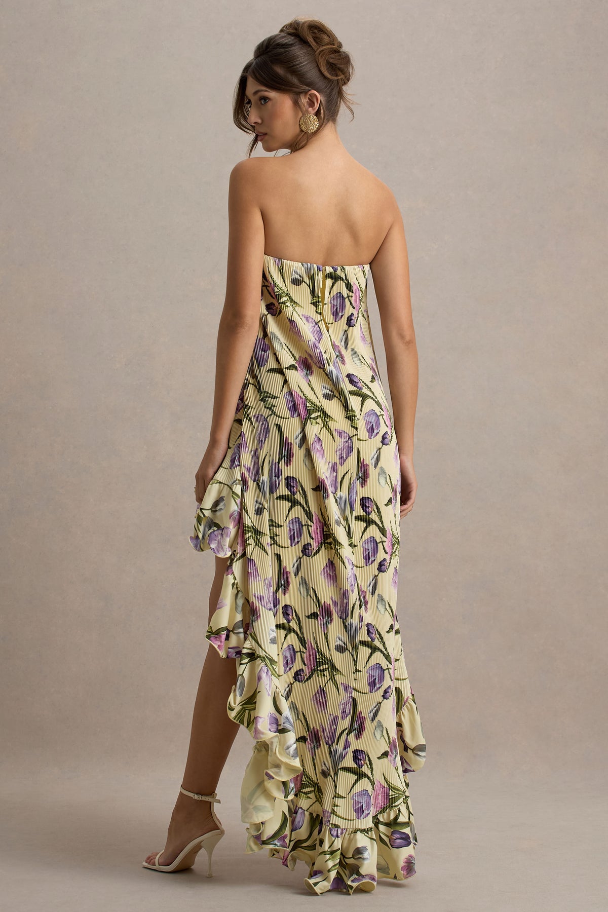 leith ruffle wrap maxi dress Women's LC Lauren Conrad Ruffle Wrap Maxi Dress