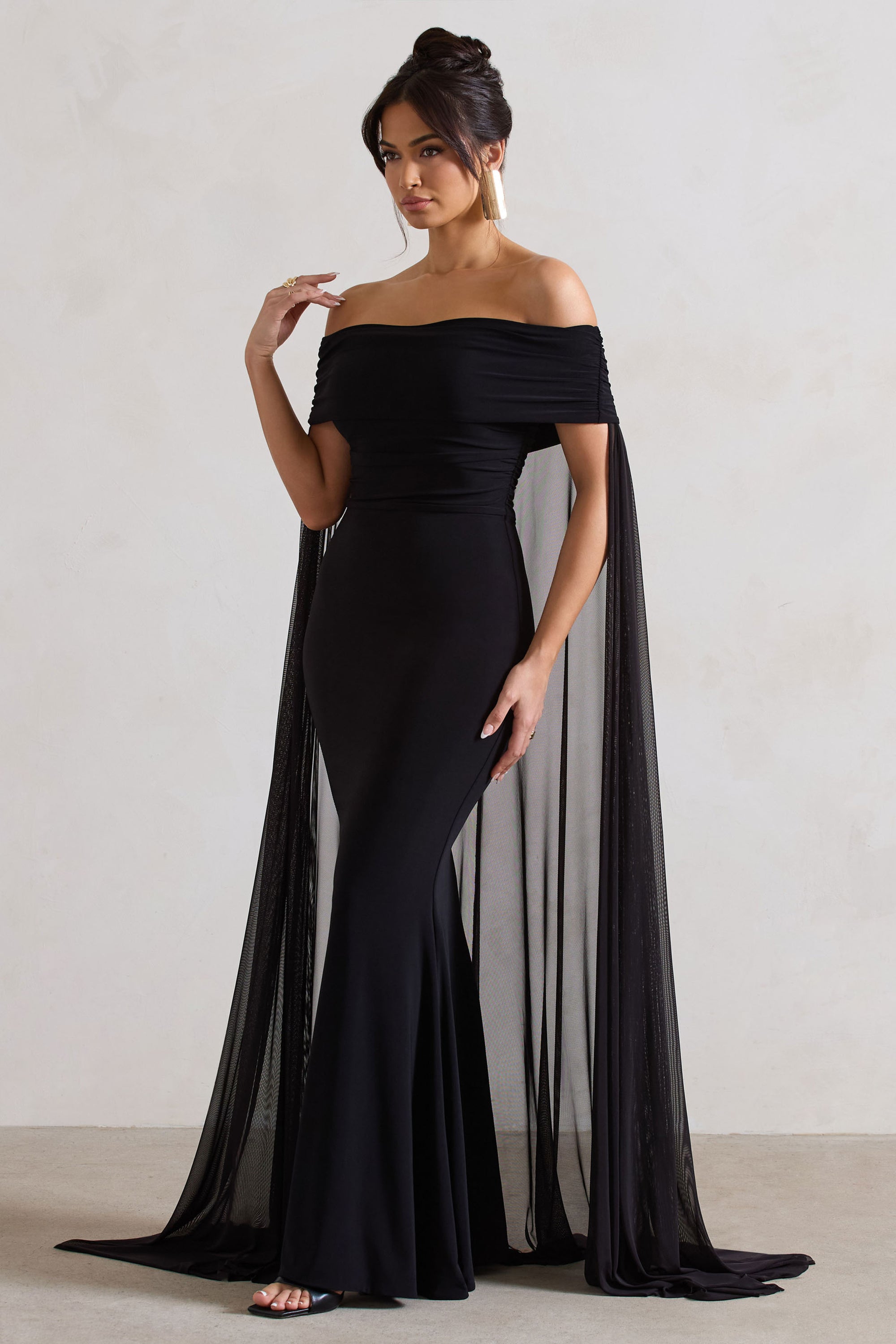 carlotta wine ruched draped chiffon dress House of CB CARLOTTA WINE RUCHED DRAPED CHIFFON DRESS - New with tags $99