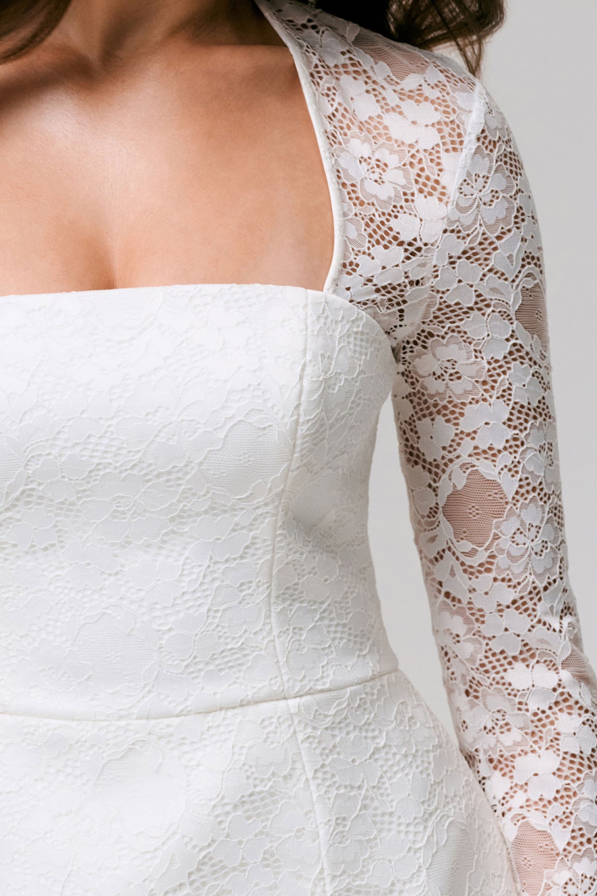 ワンピース Balloon Sleeve Volume Dress laube blanc Balloon Sleeve Volume Dress – L'AUBE BLANC