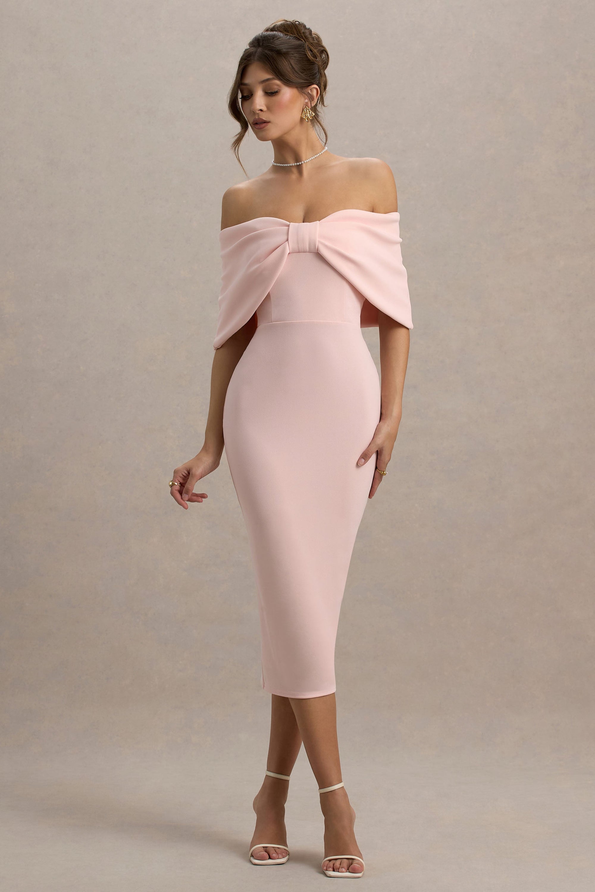 dillards pink bow dress mauve clearance: Dresses For Women