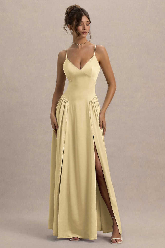 ワンピース CITYSHOP SATIN MAXI CAMI DRESS 38 CITYSHOP SATIN MAXI CAMI DRESS 38