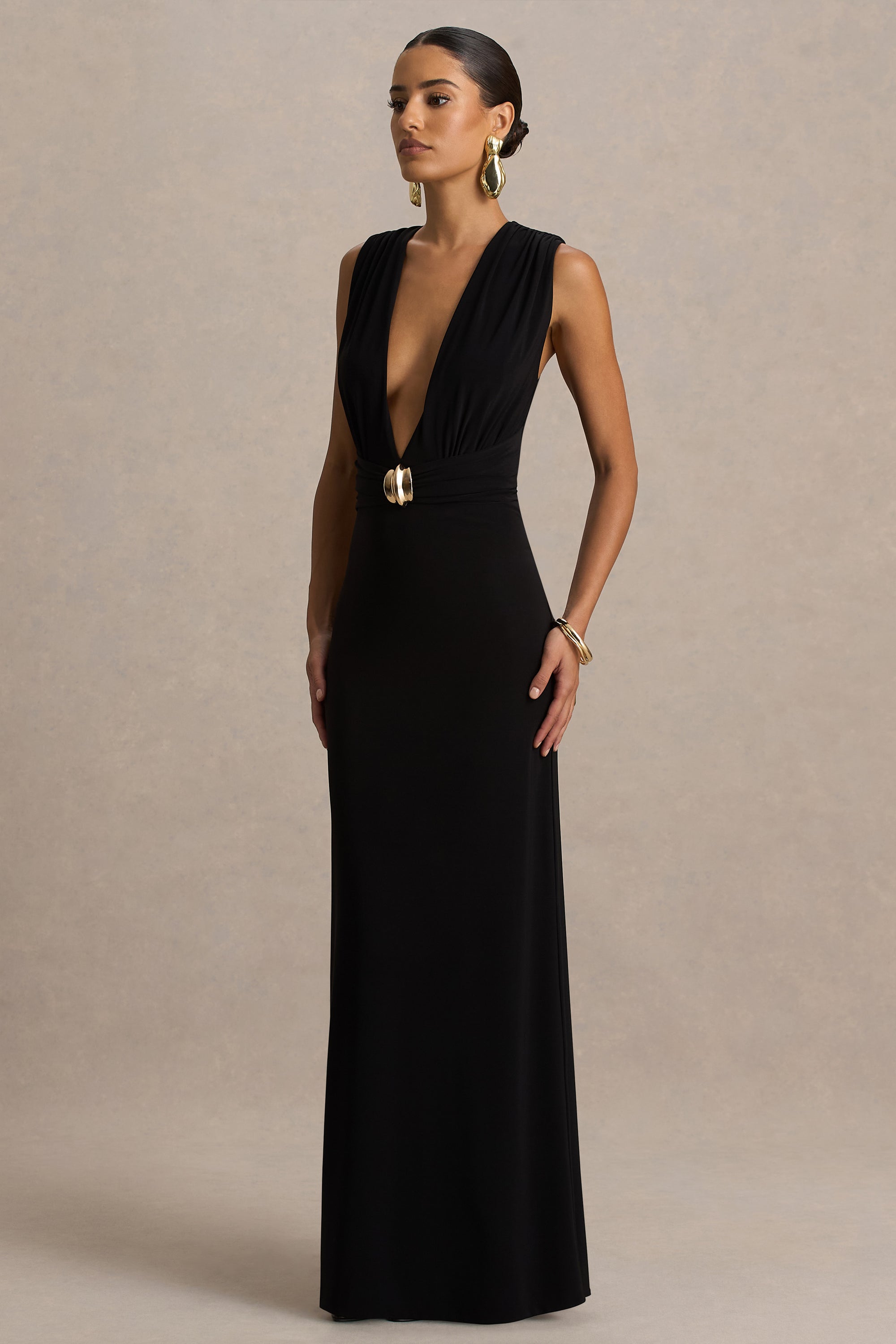 plunge neck party dress Yeenily Women's Black Small Halter Bow Tie Deep V Neck Sleeveless Backless Sexy Mini Dress A Line Flowy Club Cocktail Prom Dress at Amazon Women's Clothing store