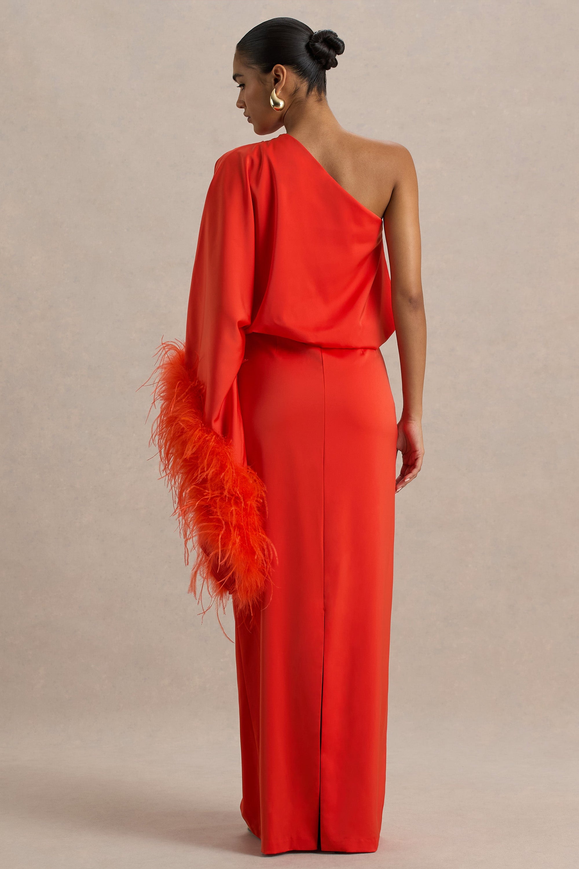 a line dress with feathers Jessica Angel 2374 Short Beaded Feather Cocktail Dress