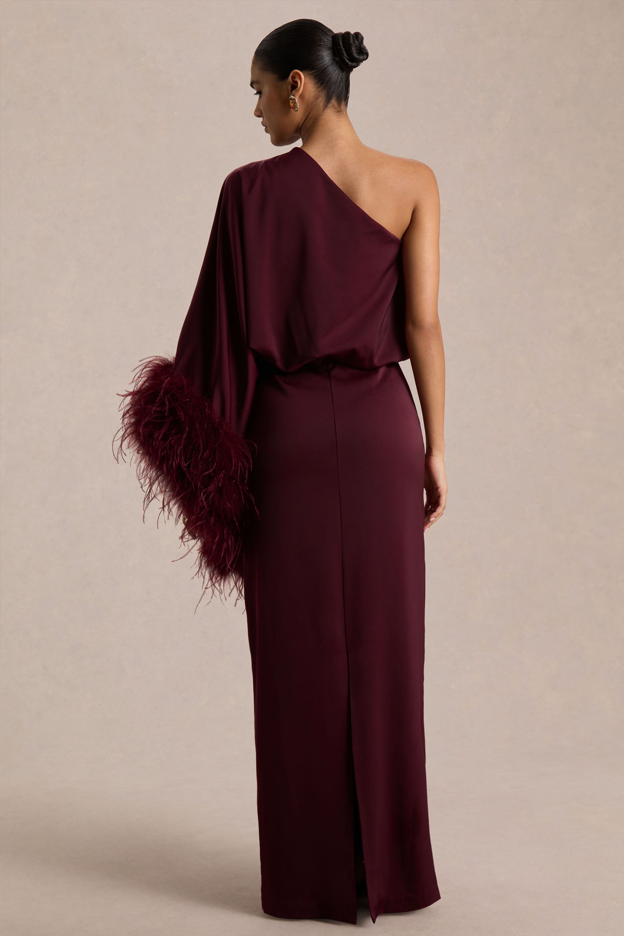 and burgundy dress Toni Lace Wedding with Sleeves | 2-in-1 Convertible Bridal Gown with Train Slit Prom Dresses for your prom FITTED NEOPRENE BURGUNDY DRESS CDCH377