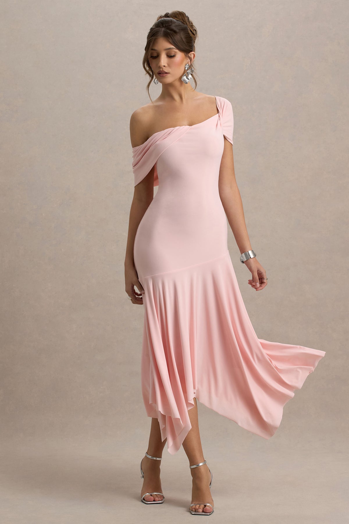 [LOW CLASSIC] / ☆ 24SS APRON DRESS / LIGHT PINK Pink Dresses