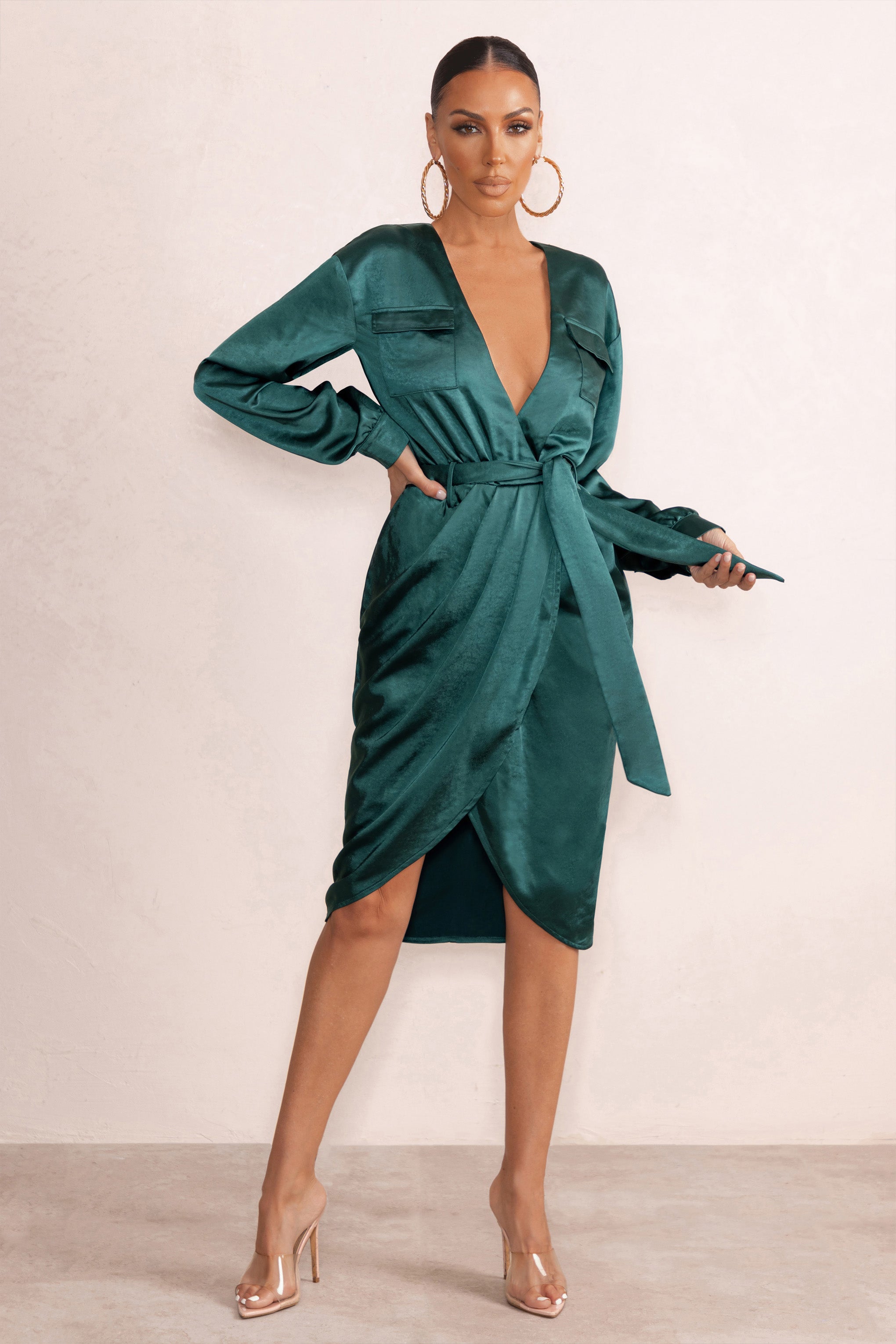 green dress urban URBAN JUNGLE – ISSEY MIYAKE ONLINE STORE main image 1